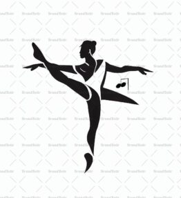 Anmutiger Balletttänzer